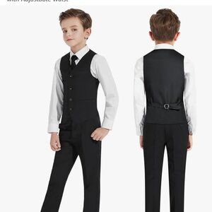 Kids Formal Black Suit Set
